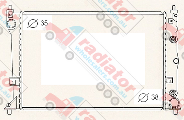 RW017150A Radiator